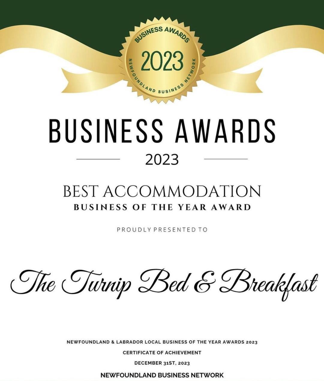 The Turnip Bed And Breakfast Parson's Pond Bagian luar foto